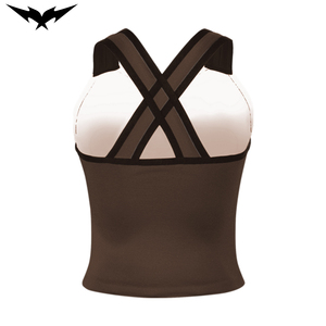 Vente en gros de chemises à manches longues pour adultes Bigetron Sports, hauts de cheerleaders, costumes, uniformes de cheerleading personnalisés avec bordure dorée - Product Image 6
