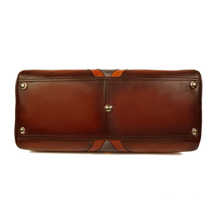 Luxury Full Grain Leather Duffle <b>Bag</b> Large Capacity Travel Luggage <b>Overnight</b> <b>Bag</b> with Multiple Compartments and Strong Carry - Product Image 6