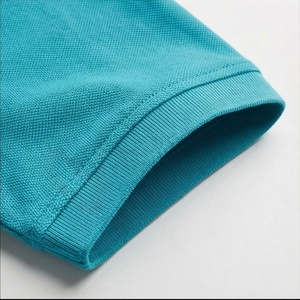 Men's <b>Turquoise</b> Short Sleeve Polo <b>Shirt</b> Solid Knitted Casual Regular Fit Button Design - Product Image 6