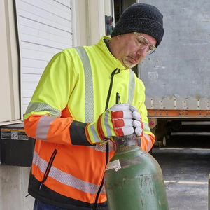 Chaqueta de Seguridad de Invierno para Hombre, Recién Llegada, con Cierre Completo, Cinta Reflectante de Alta Visibilidad, Logotipo Frontal Personalizable, Transpirable e Impermeable - Product Image 3