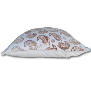 Indian ethnic series decorative paisley cushion cover <b>red</b> shades motif printed cushion cover <b>throw</b> pillow paisley cushion cover - Product Image 3