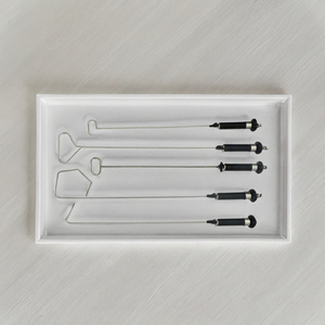 Ariston International – Nouveaux instruments laparoscopiques de haute qualité certifiés CE, en acier inoxydable, rétracteur hépatique manuel Gold Finger - Product Image 3