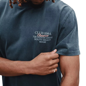 Camiseta de Manga Corta con Estampado Gráfico para Hombre, Colección Fresca, Largo Estándar, Ligera, Informal, Diseños Personalizados, OEM, ODM - Product Image 4