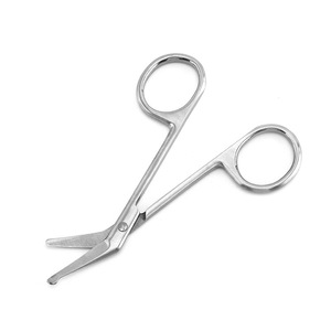 Tijeras Médicas Clase I para Enfermeras, Acero Inoxidable, Hoja Curva, Primeros Auxilios, Trauma, Vendaje, 1 Año de Garantía - Product Image 4