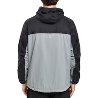 Veste coupe-vent d'hiver légère à capuche, imperméable, respirante, écologique, pour la course en extérieur, résistante à la pluie et au vent, logo personnalisé