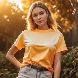Holesale-camiseta personalizada de gran tamaño para mujer, top de entrenamiento, Top supersuave de diseño premium - Product Image 1