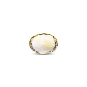 10.2 Carat Oval Cut Citrine Loose Gemstone for Fine Jewelry - Product Image 2