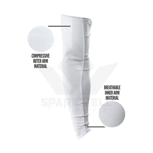 Unisex Cycling <b>Arm</b> <b>Sleeves</b> Anti-UV <b>Compression</b> Outdoor Sports Adult Seamless Plain Dyed <b>Arm</b> Covers - Product Image 2