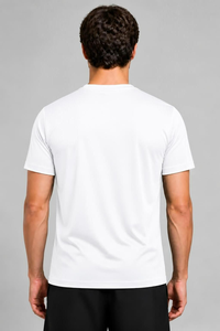 Camiseta de Manga Corta para Hombre, Estilo Vintage, Tejido Grueso, Cuello Alto, 100% Algodón, Impresión DTG, Logotipo Personalizado, Secado Rápido - Product Image 2