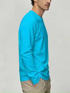 เสื้อยืดพรีเมียมผู้ชายคุณภาพดี 100% ผ้าฝ้าย คอกลม แขนยาว สไตล์สตรีทแวร์ลำลอง พิมพ์ลาย 3 มิติ - Product Image 3