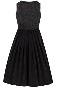 Women's Vintage Dirndl <b>Dress</b> A-Line Midi Short Sleeve Velvet With Belt And <b>Ruffle</b> Sleeves Solid Color Flared Hem - Product Image 4