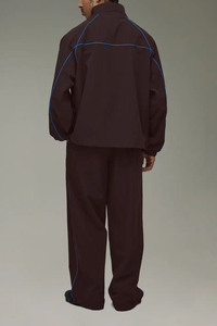 Mens <b>Retro</b> Track Jacket And Pants Set Premium Full Zip Sports <b>Tracksuit</b> For Men Vintage Inspired Streetwear Track Suit Custom - Product Image 3