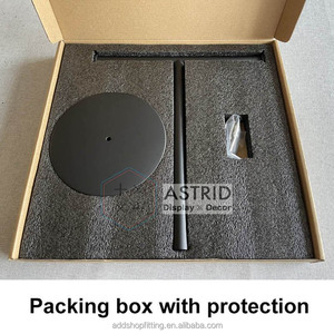 Porte-serviettes moderne en acier inoxydable argenté brossé Porte-papier hygiénique Support de rangement de comptoir pour hôtel pour carton métallique - Product Image 6