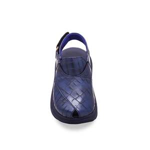 Niños Azul Marino Peshawari Chappal KD9560 Sandalias - Product Image 1