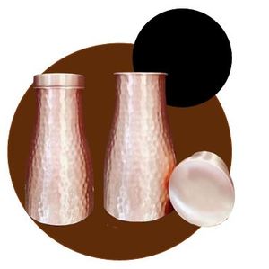 Copper Water <b>Bottle</b> Manufacturer Bulk Order Leak Resistant Metal Hydration <b>Flask</b> Supplier - Product Image 2