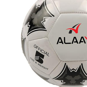 Ballon de football en PVC personnalisé de haute qualité, taille 5, officiel pour les matchs, Balones De Futbol pour l'entraînement - Product Image 4