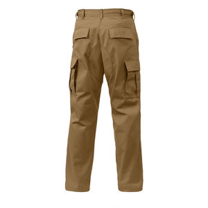 Pantalones Cargo Casuales Personalizados, Pantalones Utilitarios de Estilo de Vida, Ligeros, de Sarga de Algodón, con Serigrafía y Bordado, OEM, ODM, Venta al Por Mayor - Product Image 2