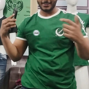 T-shirts Ringer en microfibre, T-shirts Ringer à manches courtes en polycoton, T-shirts Ringer contrastés - Product Image 5