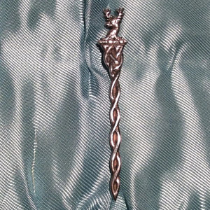 Pin para Kilt Escocés de Plata - Pin Decorativo Tradicional Vintage de Clanes Escoceses, Accesorio Tradicional Irlandés - Product Image 5