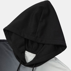 Sweat à capuche créatif pour homme avec sublimation, logo personnalisé, respirant, en molleton technique, vêtement de sport professionnel pour la gym - Product Image 3