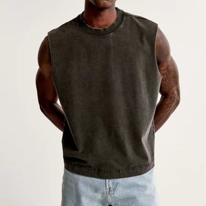 Camiseta Deportiva para Hombre, Transpirable, de Secado Rápido, para Gimnasio, Tejida en Spandex/Algodón, Informal - Product Image 1