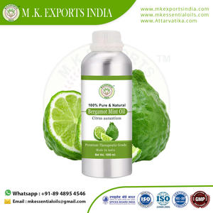 น้ำมันหอมระเหยกลิ่นมิ้นต์มะกรูดธรรมชาติบริสุทธิ์สำหรับ100% สกินแคร์น้ำมันหอมระเหย - Product Image 3