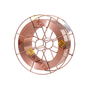 Alambres de Soldadura MIG de Acero Dulce Duradero ER70S-6 con Recubrimiento de Cobre para Gas CO2, 15kg-20kg Neto, BS300, Diámetro de 0.6-1.4mm, Arco Estable y de Alta Calidad - Product Image 2