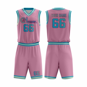 Tenues de basketball pour hommes - 100% polyester, impression par sublimation/transfer thermique, grandes tailles, service OEM, faible MOQ, livraison rapide - Product Image 3