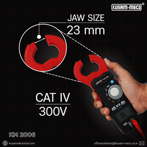 Pinza Amperimétrica de Fuga de Corriente AC/DC True RMS: Detección Precisa de Corriente para Aplicaciones Industriales y Eléctricas. - Product Image 5