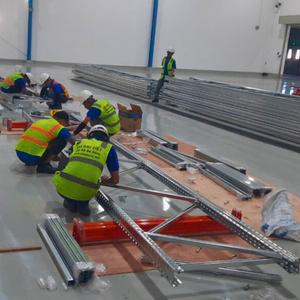 โครงเหล็กตั้งตรงสำหรับระบบจัดเก็บพาเลท โครงสร้างเหล็กแข็งแรงทนทานพร้อมเคลือบป้องกันการกัดกร่อนสำหรับคลังสินค้า - Product Image 6