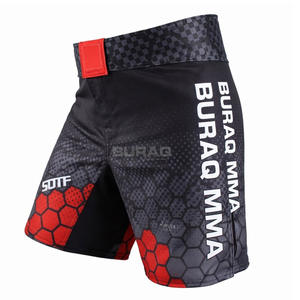 Shorts de combat MMA personnalisés pour hommes, vêtements d'entraînement de combat en gros par Buraq MMA Sports - Product Image 1