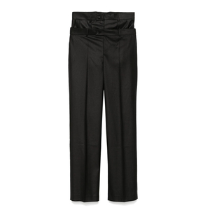 Wide Leg Plain Solid Color Double Waist <b>Trousers</b> Pants Latest Fashion <b>Men</b> Double Waist <b>Trouser</b> Pants - Product Image 3