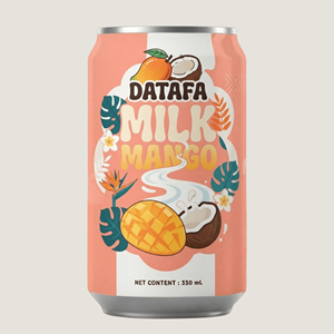 NUEVO Bebida Vegana Baja en Grasa con Sabor a Leche de Durazno y Coco, en Lata de Aluminio de 330ml, DATAFA, Etiqueta Privada Personalizada, ODM, OEM, Muestra Gratuita - Product Image 5