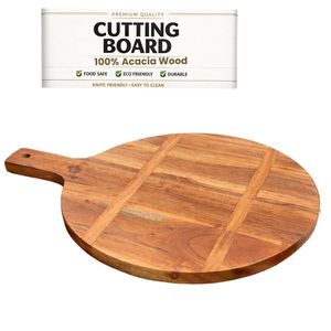 Tabla de Cortar de Madera Rectangular Khati House, Duradera, en un Solo Paquete - Product Image 4
