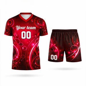 Dernier design, style unique, service OEM, couleurs et logo personnalisés, haute qualité, uniforme de volley-ball 100% polyester - Product Image 2