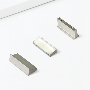 Tirador de Aleación de Zinc Moderno y Minimalista Disponible para OEM, para Gabinetes de Cocina, Mesitas de Noche, Cajones de Baño, Herrajes para Muebles - Product Image 1