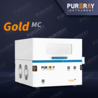 Machine de test de l'or et de l'argent XRF PURERAY GoldMC pour le recyclage de l'or, spectromètre XRF