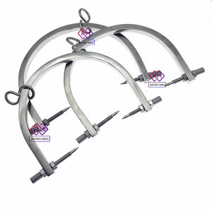 Pinzas de tracción craneal en forma de U Gardner Wells con pines de diámetro [insertar diámetro] para cirugía veterinaria, de MEDICAB INSTRUMENTS - Product Image 1
