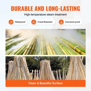 Pannello Decorativo per Recinzione in Bambù Naturale Ecologico, 90 cm di Altezza x 6 m di Lunghezza, Pannelli e Doghe per Pareti - Product Image 3