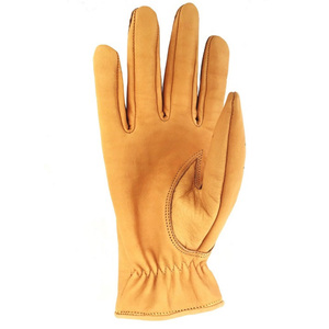 Gants de conduite en cuir véritable pour homme, design perforé respirant, gants de conduite confortables et luxueux pour toutes les saisons - Product Image 5