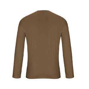 T-shirt homme manches longues, vêtements de sport, entraînement, tissu extensible, respirant, anti-transpiration, vêtements de performance, fitness - Product Image 6