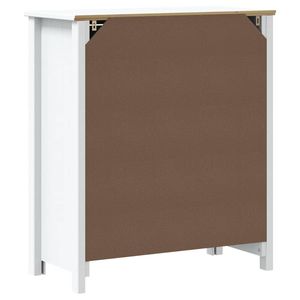 Mobile bagno in legno massiccio bianco Berg 27.4 "x 13.4" x 31.5 "-mobili di qualità per il tuo bagno - Product Image 6
