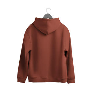 เสื้อฮู้ดผู้ชายแบบสวมหัว พิมพ์ลายตามสั่ง โลโก้ส่วนตัว บริการ ODM ผ้าโพลีเอสเตอร์ผสมคอตตอน ระบายอากาศได้ดี คุณภาพพรีเมียม - Product Image 6