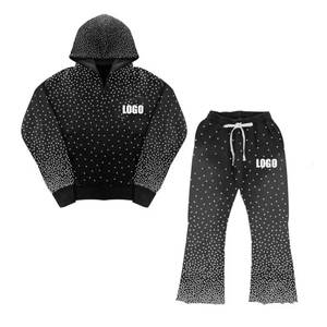 Conjuntos Deportivos Personalizados con Pedrería, Diseño Único, Conjuntos Deportivos con Pedrería para Mujer, Conjuntos Deportivos con Pedrería y Logotipo Personalizado - Product Image 1