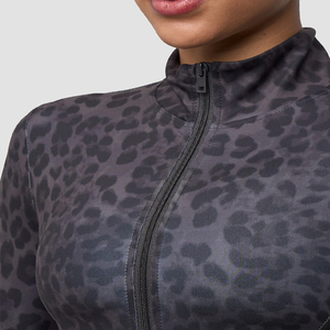 OEM Women's 2027 Autumn Winter <b>Long</b>-<b>Sleeved</b> Yoga Fitness Sports <b>Top</b> Jacket Skinny Fit Plus Size Spandex Material Breathable - Product Image 6