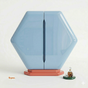 HEXA <b>Bar</b> Cabinet Luxury Modern Wine Cabinet with Premium Home <b>Bar</b> Storage Cabinet for Hotel Club Use - Product Image 3