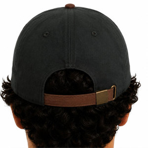Wholesale Custom Logo Embroidery Print Custom <b>Plain</b> Sports Baseball <b>Cap</b> 6-Panel Adjustable Fit Breathable Cotton Baseball <b>Caps</b> - Product Image 5