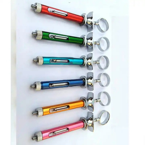 Jeringas Dentales Aspirantes con Mango de Anillo de 2.5 mm, Capacidad de 1.8 ml/2.2 ml, Material de Plástico, Acero Inoxidable/Latón, Fuente Manual para Laboratorio Dental - Product Image 2