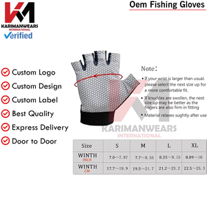 Gants de pêche OEM avec tissu à séchage rapide, livraison rapide, gants de pêche OEM pour les sports de plein air, prix de gros - Product Image 5