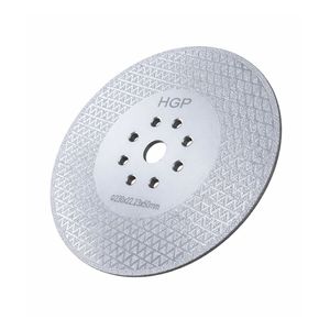 Lame de scie diamantée universelle HGP haute efficacité pour la découpe de métaux, personnalisable OEM, disque abrasif humide/sec 105mm-230mm - Product Image 2